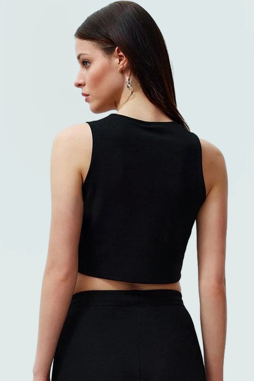 Geniş Paça Pantolon Yelek Takım Rahatlık ve Şıklık Bir Arada İşten Gündeliğe Modern Stil