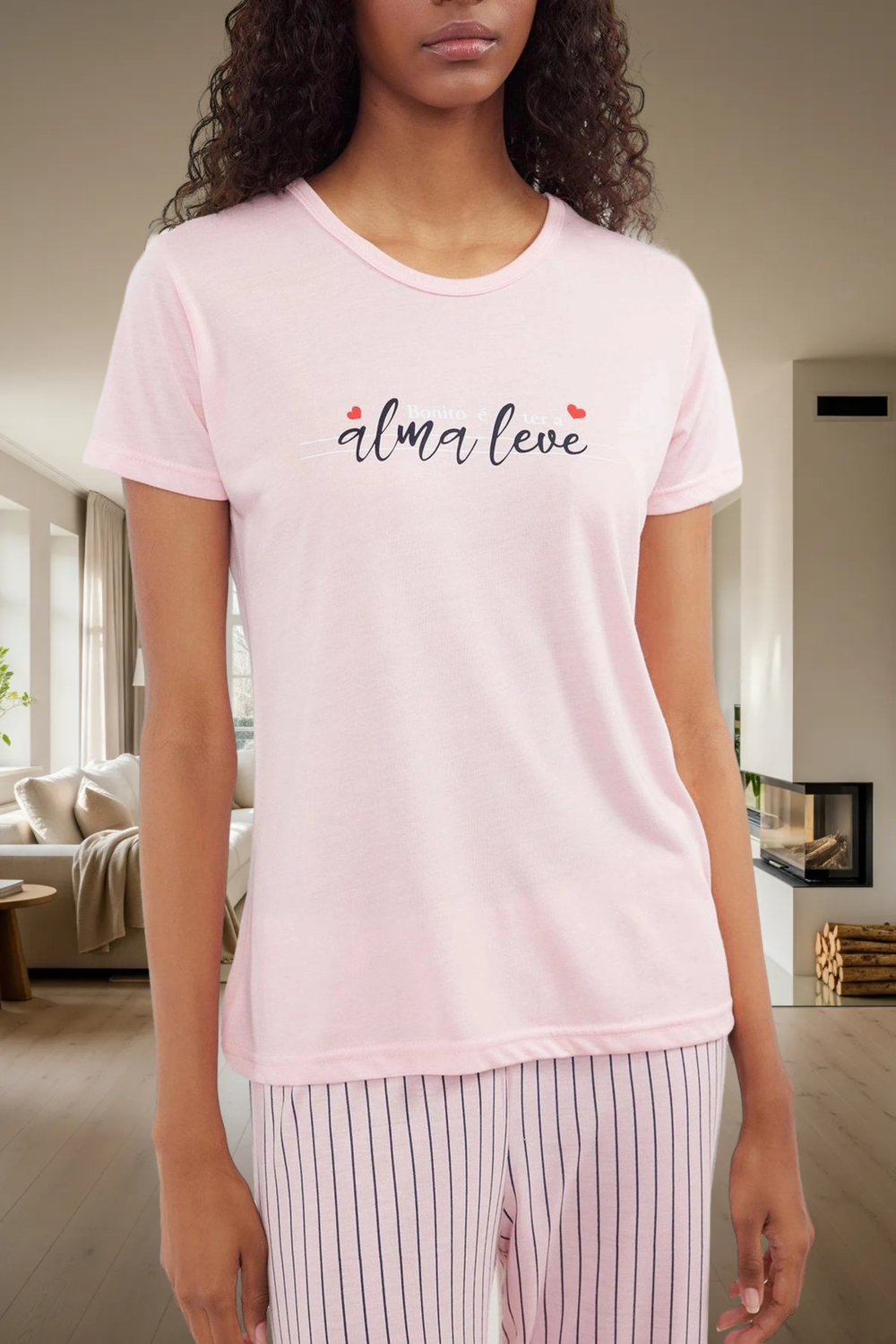 Rahat Kesim 2li Pijama Takımı Örme Kumaş Çizgili Desen Seçkin Malzeme Premium Kalite