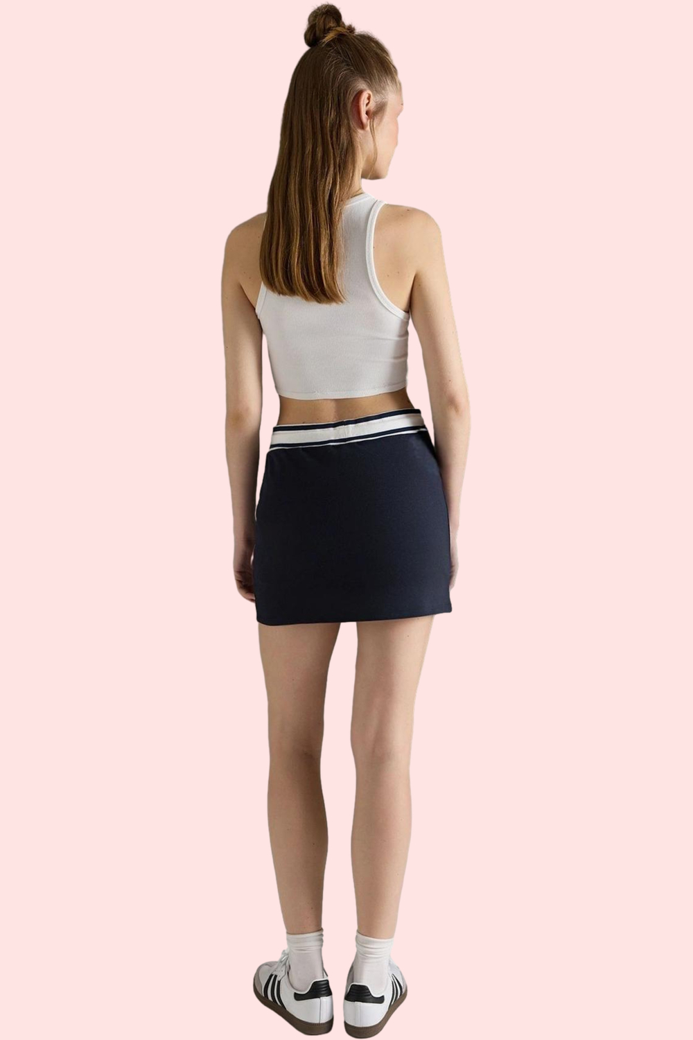 Kadın Beli Lastikli Mini Şort Etek Yazlık Casual Günlük Kombinler İçin Yaz Aylarının Vazgeçilmezi