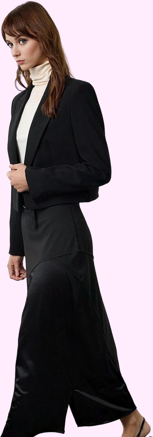 Kadın Midi Örme Kalem Etek Düz Desen Rahat Günlük Kombin Hafta Sonu Yaz Aylarının Vazgeçilmezi