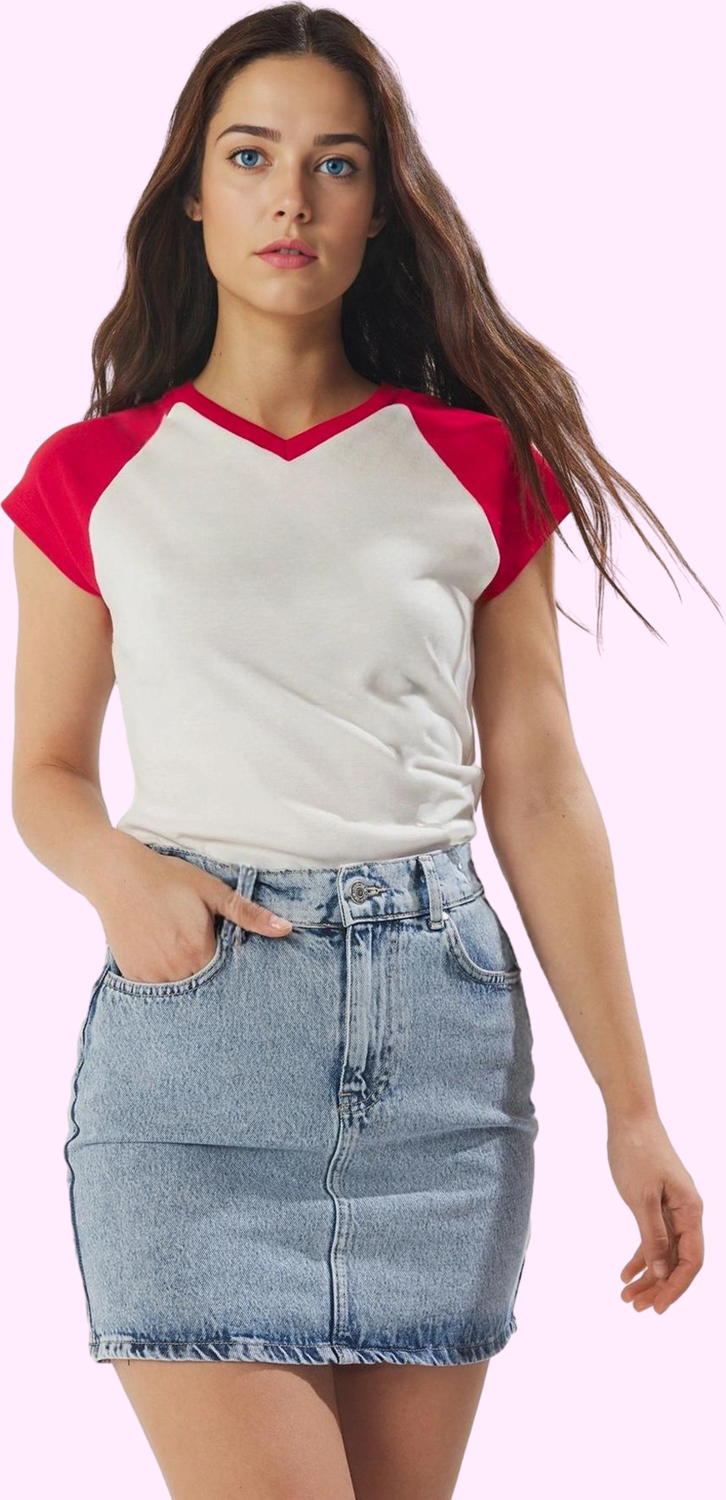 Kadın Denim Mini Etek A line Kalıp Pamuk Günlük Şıklık Hafta Sonu Yaz Aylarının Vazgeçilmezi