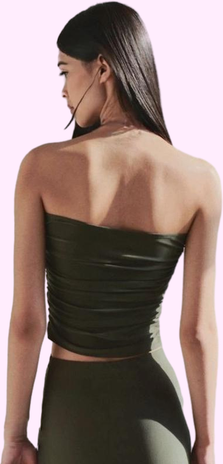 Kadın Örme Maxi Etek Renk Sandy Dokuma Aksesuar Detaylı Bodycone Yaz Aylarının Vazgeçilmezi