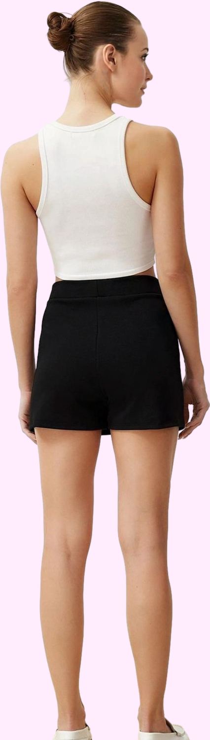 Kadın A line Örme Mini Şort Etek Polyester Casual Günlük Kullanım Yaz Aylarının Vazgeçilmezi