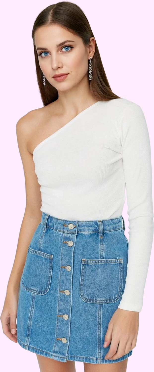Kadın Care Koleksiyonu Pamuk Mini Denim Etek Günlük Ve Yaz Şıklığı Hafta Sonu Modern Tasarım