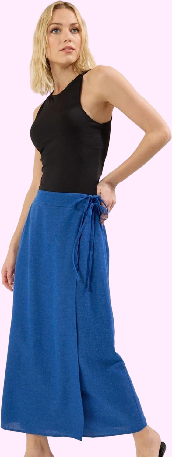 Kadın Şık Sarong Maxi Etek 100 Yün Viskon Dokuma Shally Günlük Hafta Sonu Kaliteli Malzeme