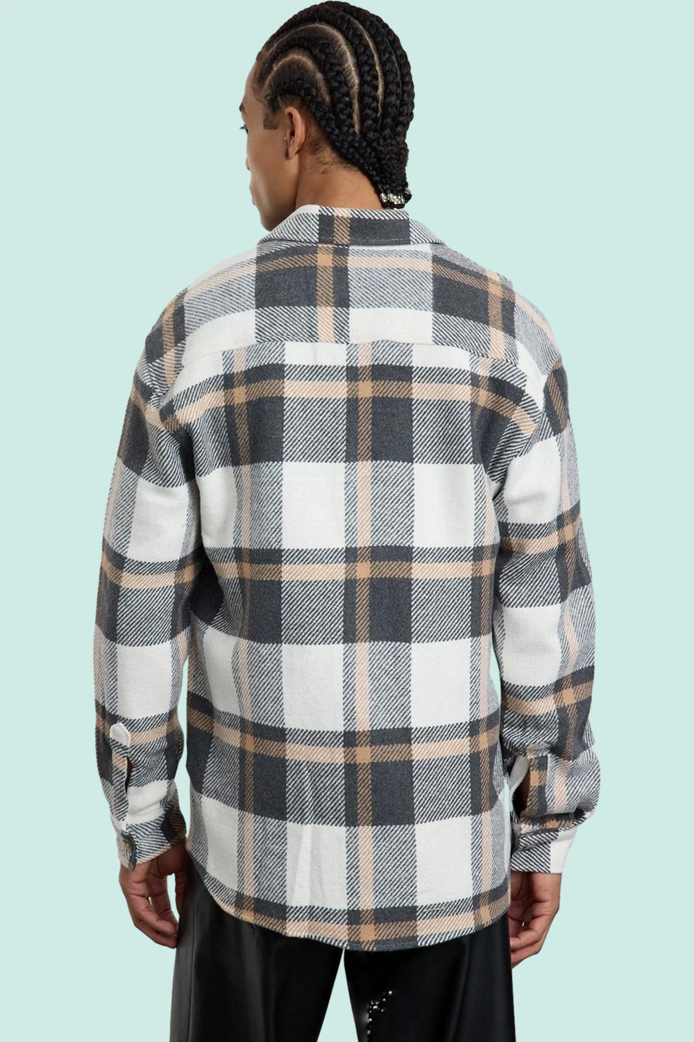 Kadın Unisex Regular Fit Kışlık Kareli Ekose Oduncu Gömlek Basic Siluet Yaz Aylarının Vazgeçilmezi