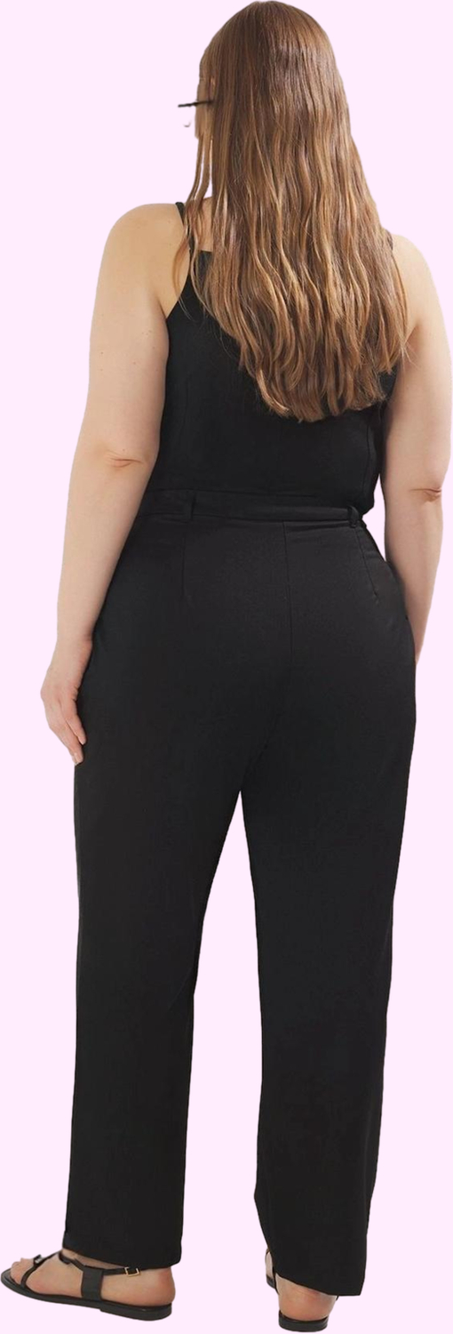 Kadın Düz Desen Uzun Boy Pilili Geniş Paça Pantolon İş Ve Günlük Kullanım Kaliteli Malzeme