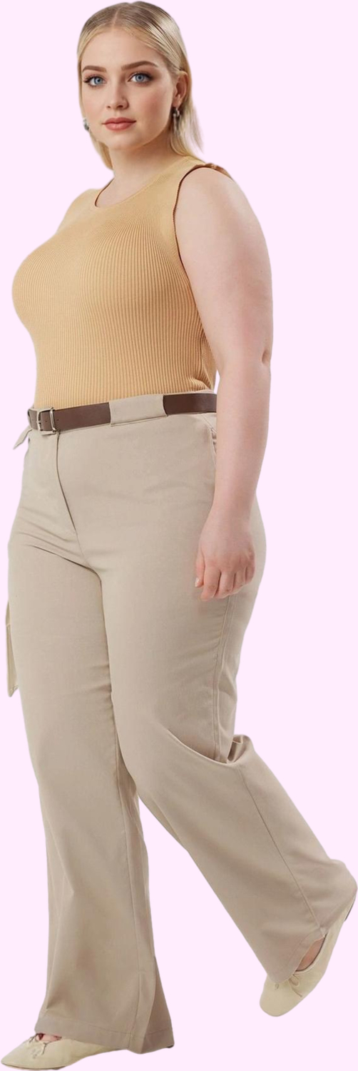Kadın Relaxed Geniş Paça Pantolon Yüksek Bel Dokuma Kumaş Günlük Stil Yaz Aylarının Vazgeçilmezi