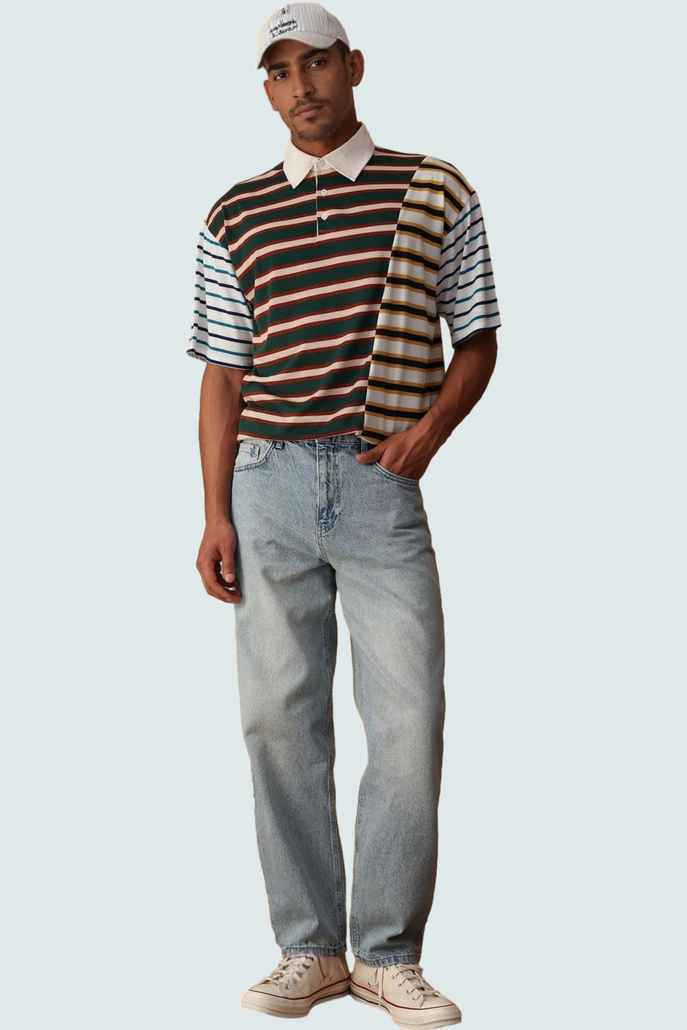 Erkek Denim Kot Pantolon Baggy Fit 5 Cep Pamuk Günlük Kullanım Hafta Sonu Kaliteli Malzeme