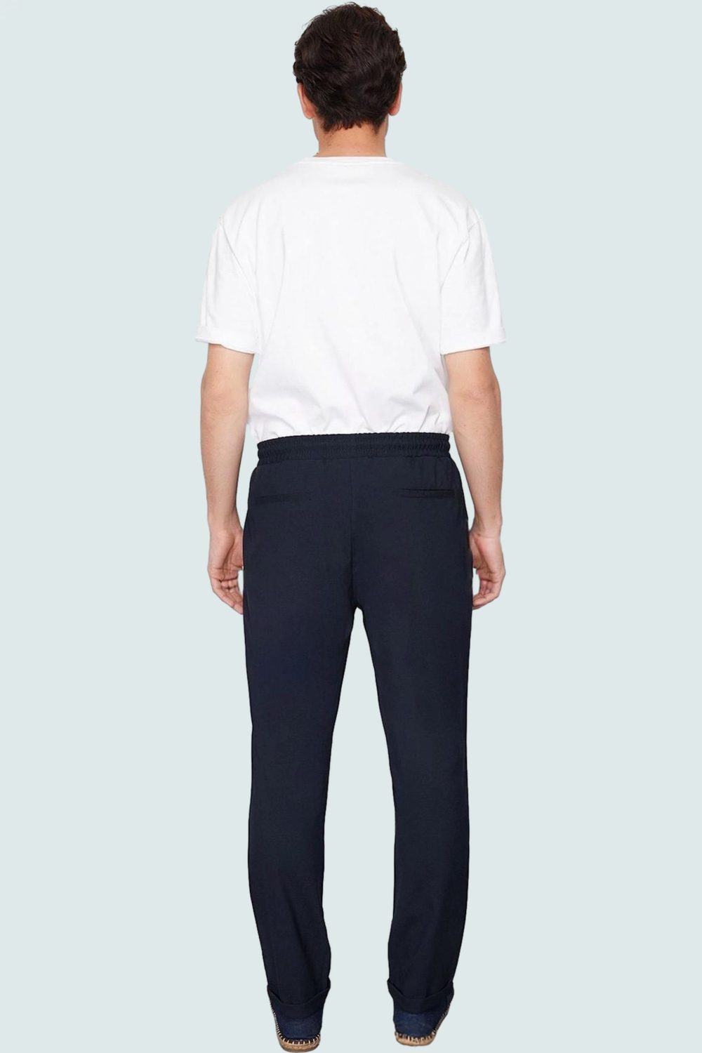 Erkek Slim Fit Kumaş Pantolon Günlük Kullanım Fonksiyonel Dayanıklı Kaliteli Konforlu Spor