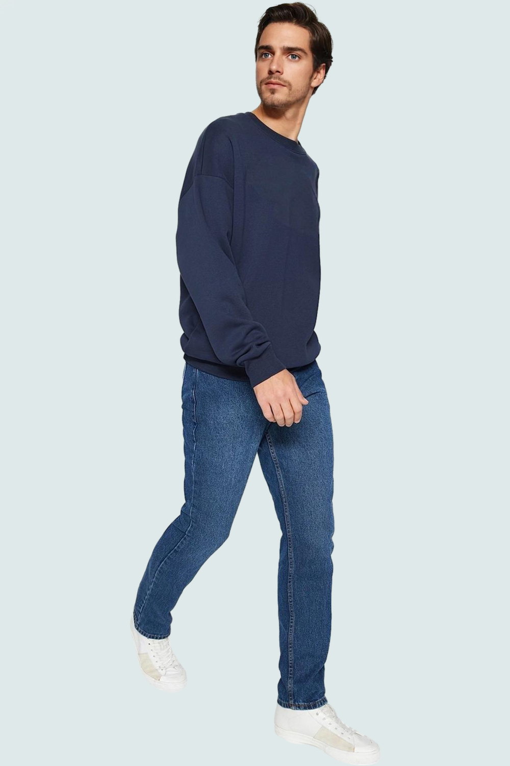 Erkek Pamuk Denim Straight Fit Kot Pantolon Renk Günlük Kullanım Yaz Aylarının Vazgeçilmezi
