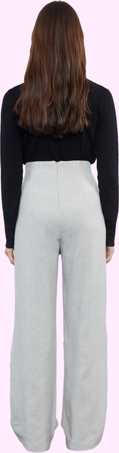 Kadın Kışlık Wide Leg Dokuma Pantolon Fonksiyonel Dayanıklı Kaliteli Konforlu Estetik Spor