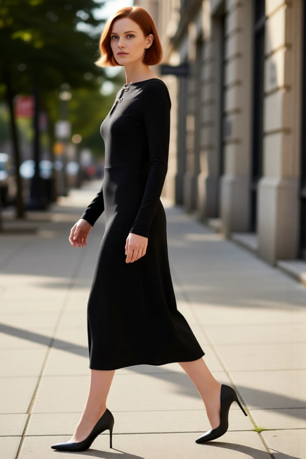 Kadın Örme Bodycon Maxi Elbise Aksesuar Detayları İle Kış Sezonu İçin Şık Ve Modern Stil Kaliteli
