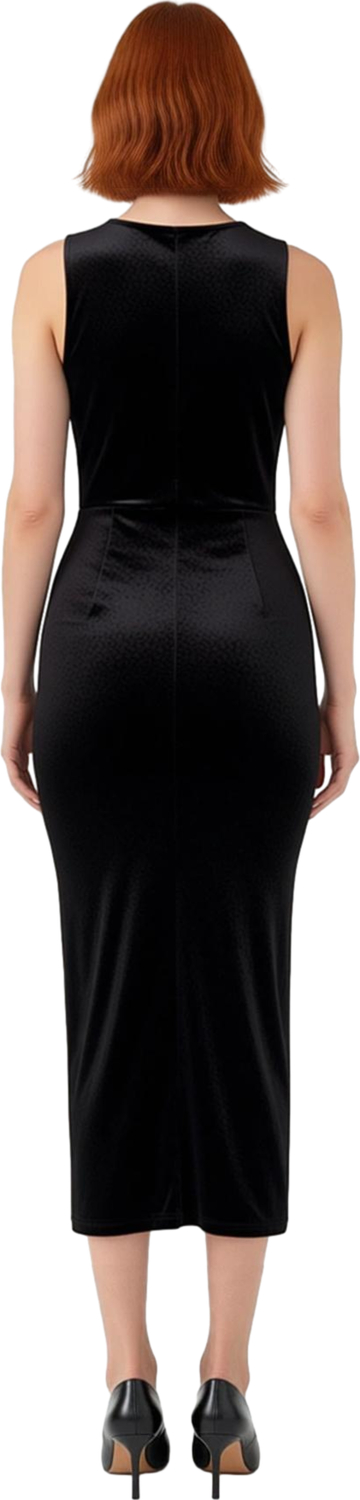 Kadınlar İçin Tek Omuz Siyah Kadife Bodycon Abiye Maxi Elbise Gece Davetleri Stili Kaliteli