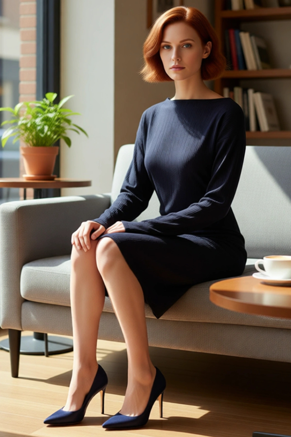 Kadın Siyah Bodycon Kaşkorse Örme Elbise Düşük Kol Uzun Boylu Büzgülü Mini Kışlık Şıklık Kaliteli