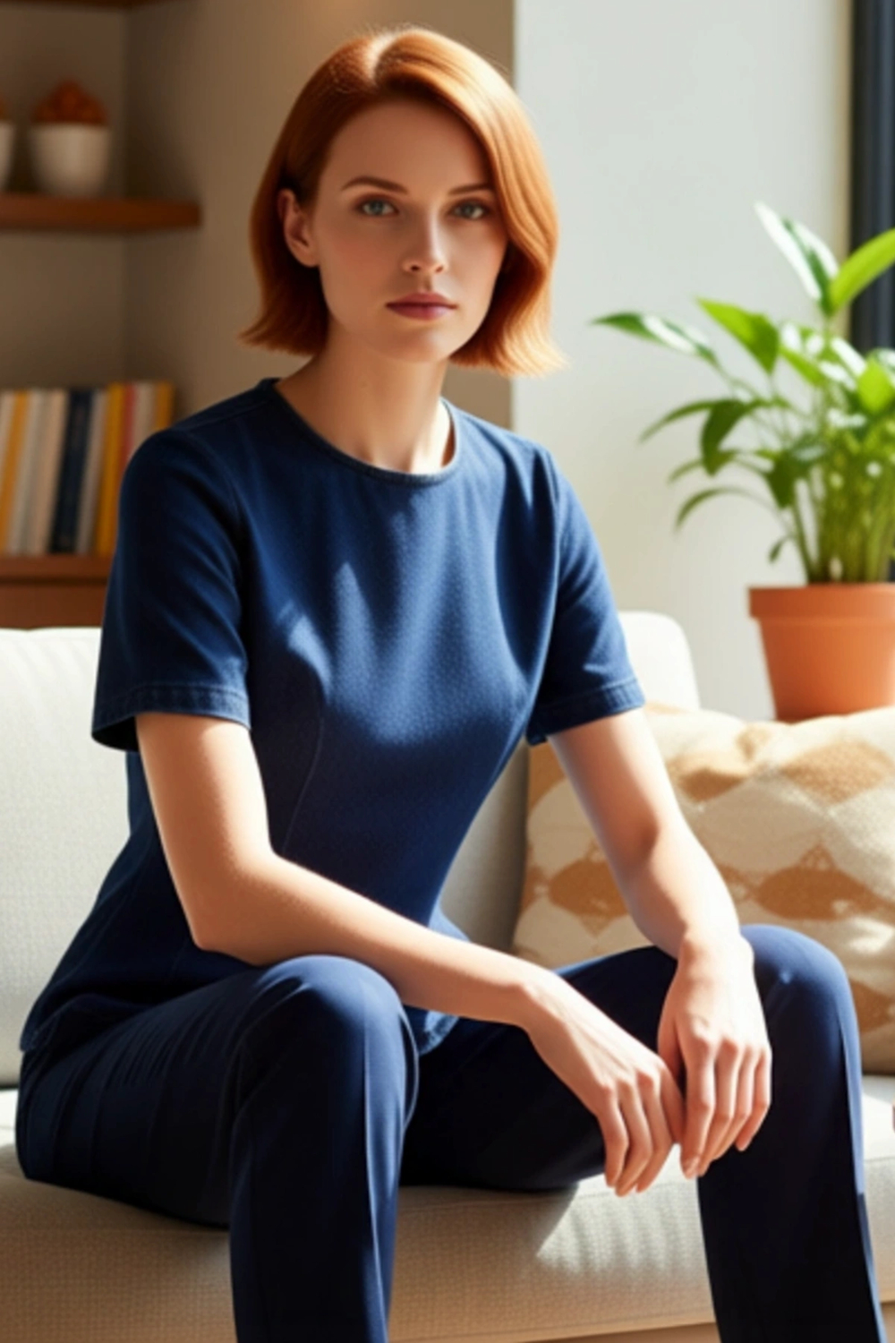 Kadın Denim Bluz Modern Kesim Günlük ve Ofis Giyim İçin İdeal Kaliteli Şık Rahat Modern Zarif