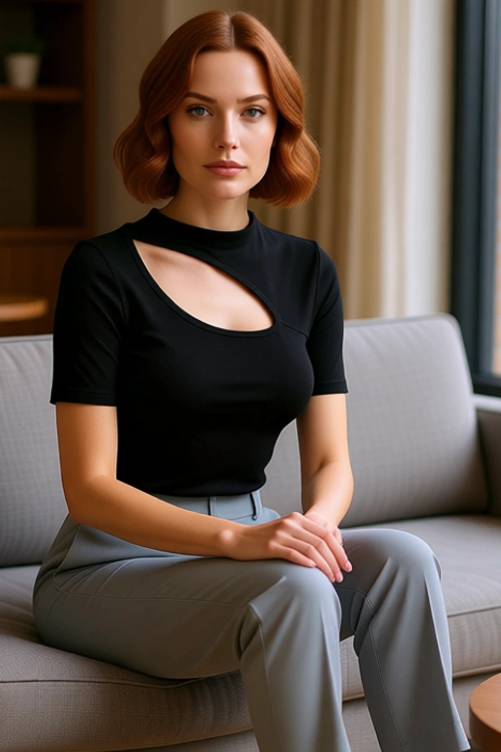 Kadın Vücuda Oturan Crop Bluz Bisiklet Yaka Kısa Kollu Esnek Örme Casual Günlük Kullanım