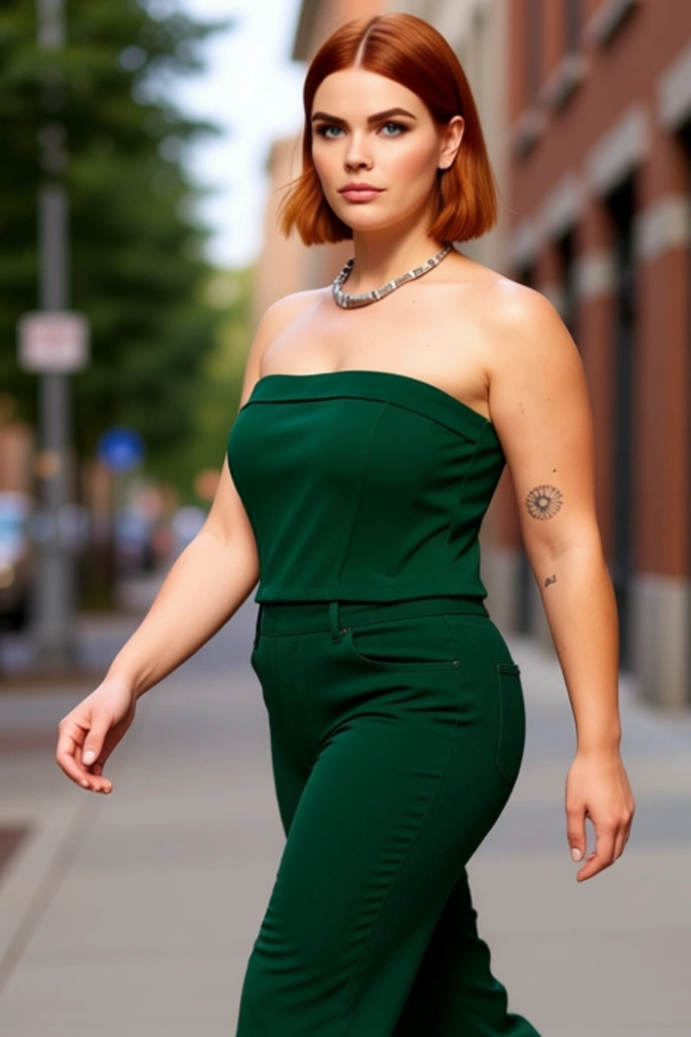 Stil Kadın Straplez Bluz Crop Örme Fitted Kalıp Büyük Beden