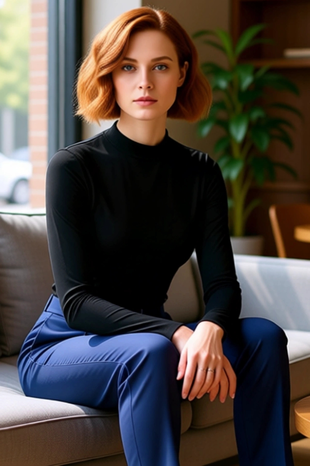 Stil Kadın Fitted Vücuda Oturan Kol Büzgülü Esnek Bluz Crop Örme Slim Kalıp
