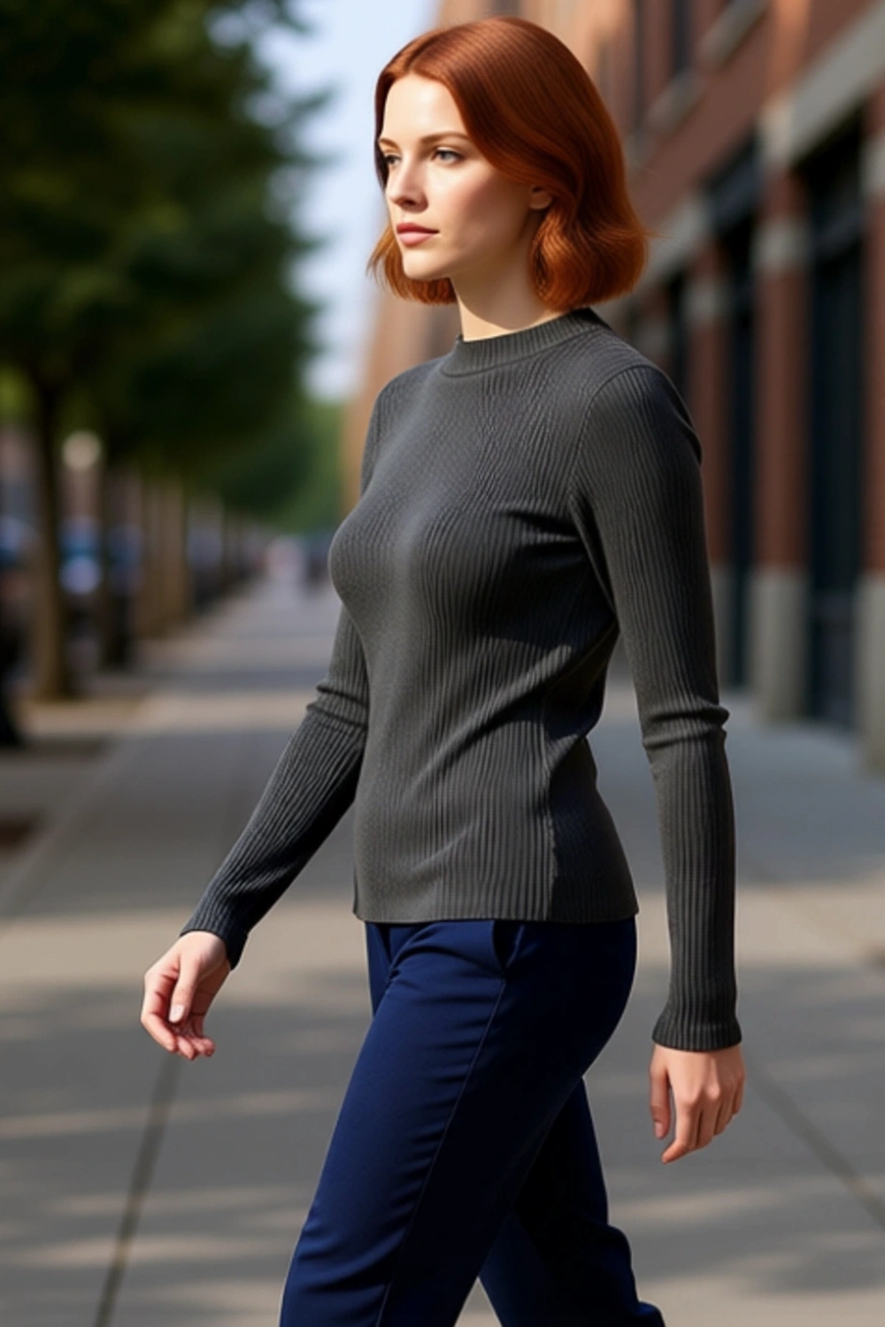 Stil Kadın Büzgü Drape Detaylı Normal Kalıp Bluz Regular Örme Slim Kalıp