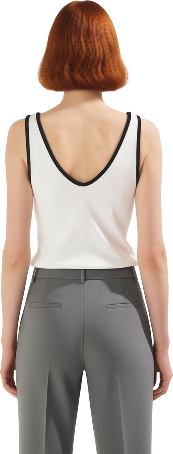 Triko Bluz V Yaka Kolsuz Crop Basic Siluet Rahat Kullanım Şık Görünüm Premium Kalite