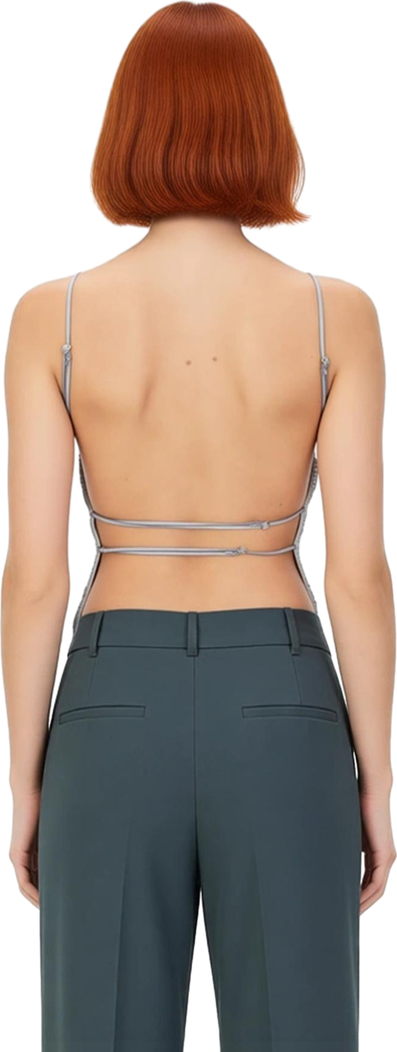 Regular Kalıp Kolsuz Bluz 100% Polyester Payetli Yazlık Şık Dayanıklı Malzeme Yüksek Kalite