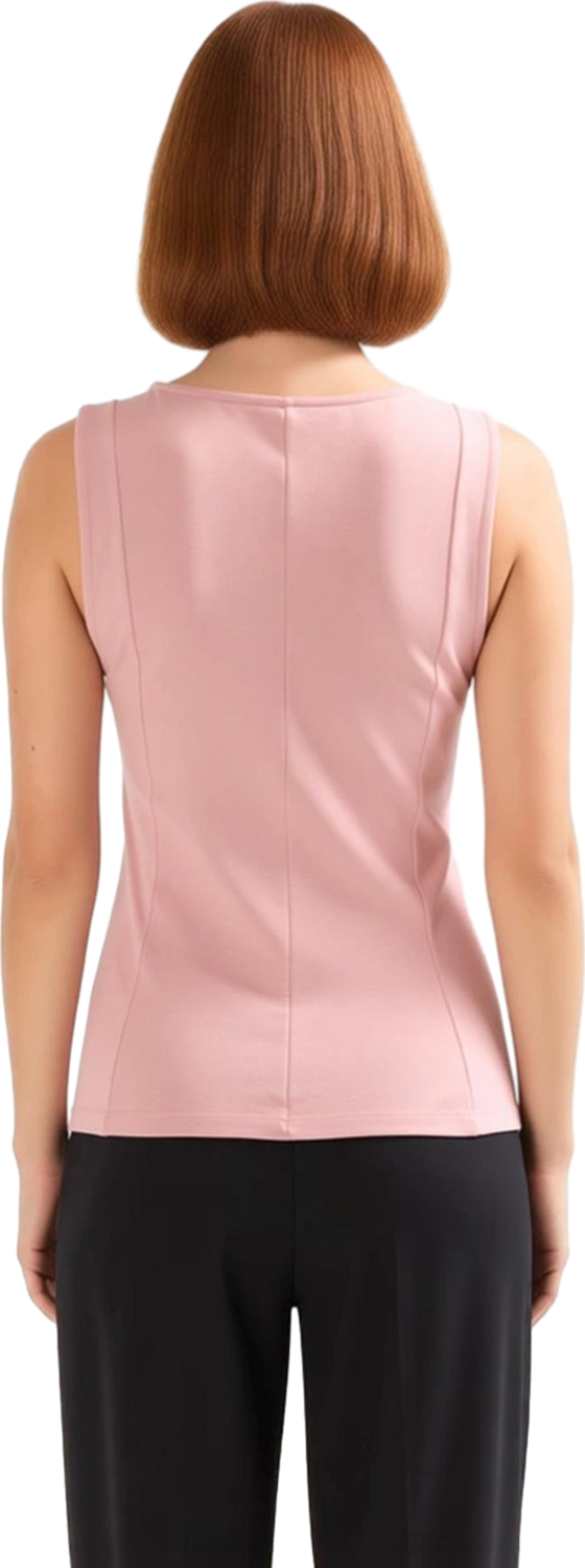 Kolsuz Örme Bluz Havuz Yaka Fitted Kalıp Peplum Detay Özel Tasarım Özenle Seçilmiş