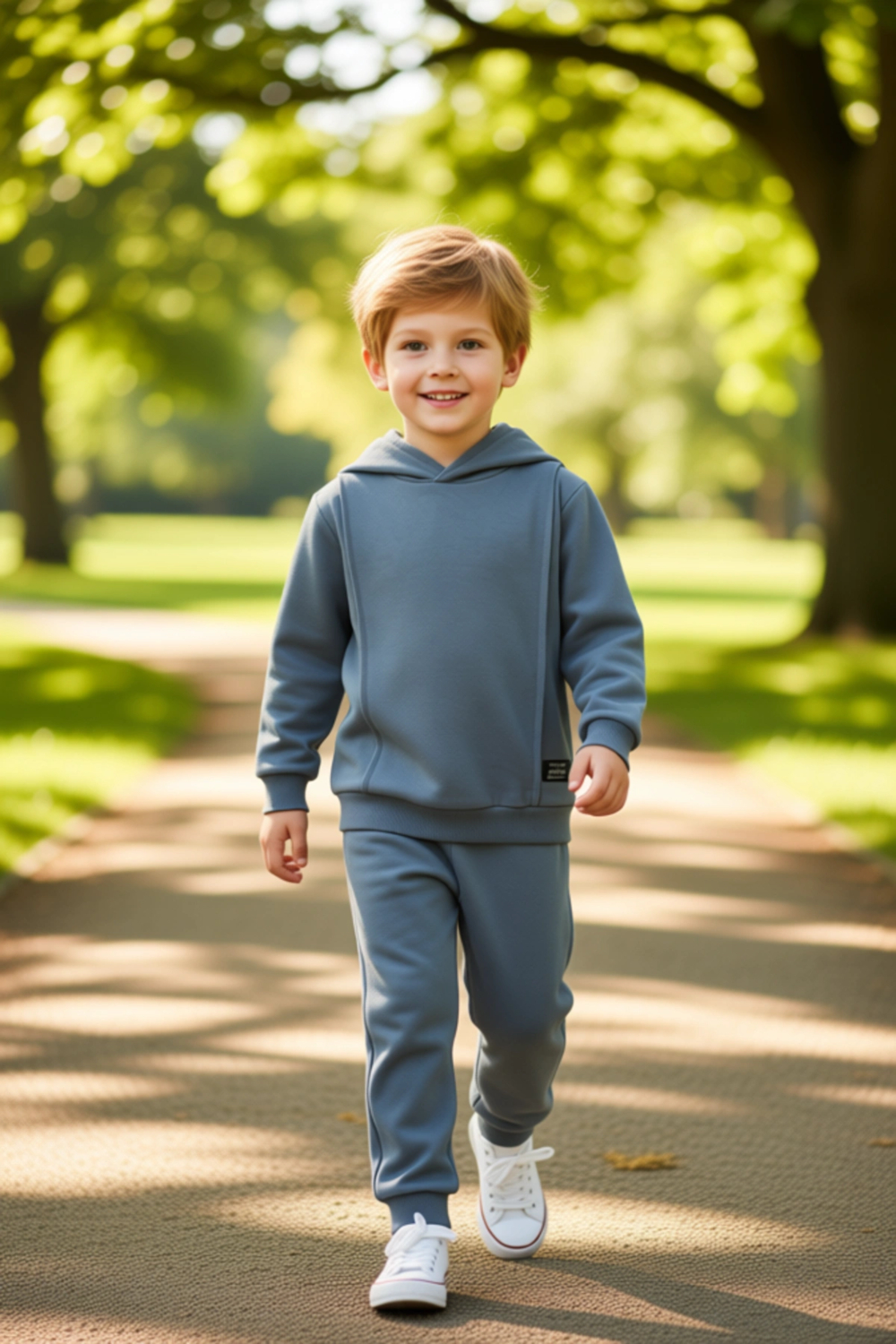 Erkek Çocuk İki Parçalı Kapüşonlu Sweatshirt ve Eşofman Takımı Günlük Kullanım İçin İdeal Seçenek