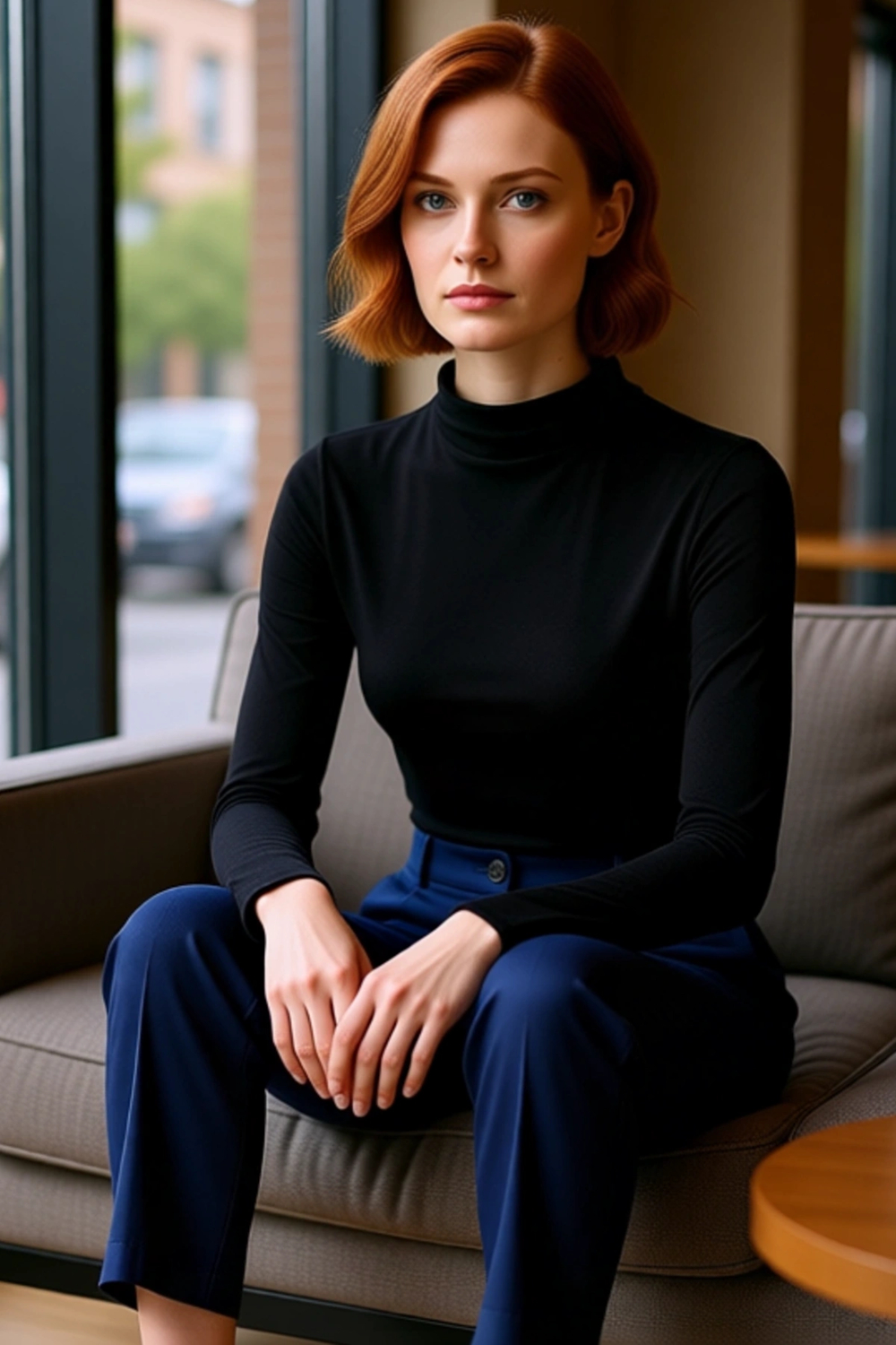 Stil Kadın Fitted Büzgü Drape Detaylı Bluz Crop Örme Slim Kalıp