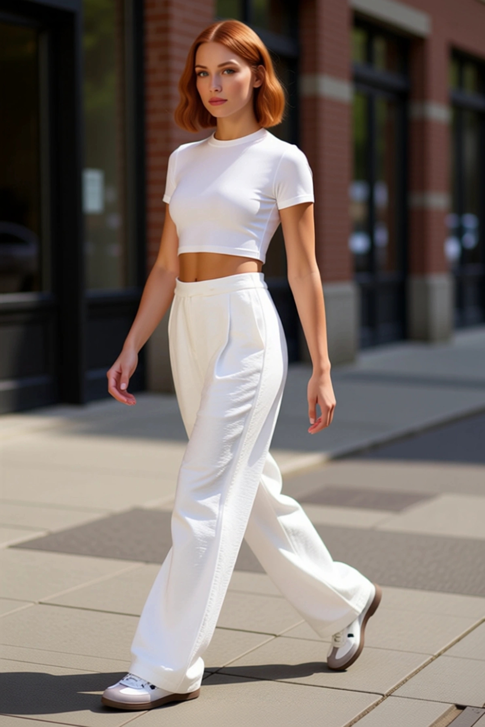 Kadın Wide Leg Dokulu Kumaş Pantolon Günlük Kullanım Fonksiyonel Dayanıklı Kaliteli Modern
