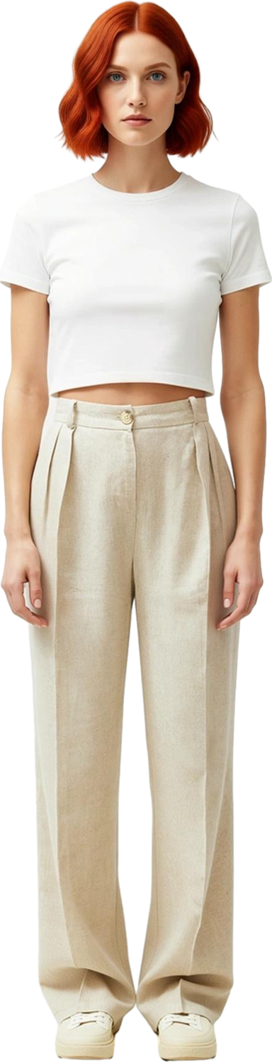 Kadın Nervürlü Wide Leg Pantolon Fonksiyonel Dayanıklı Kaliteli Konforlu Estetik Premium Şık