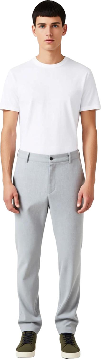 Kadın İçin Slim Fit Kumaş Dokuma Pantolon Beli Bağlama Detaylı Açık Fonksiyonel Dayanıklı Şık