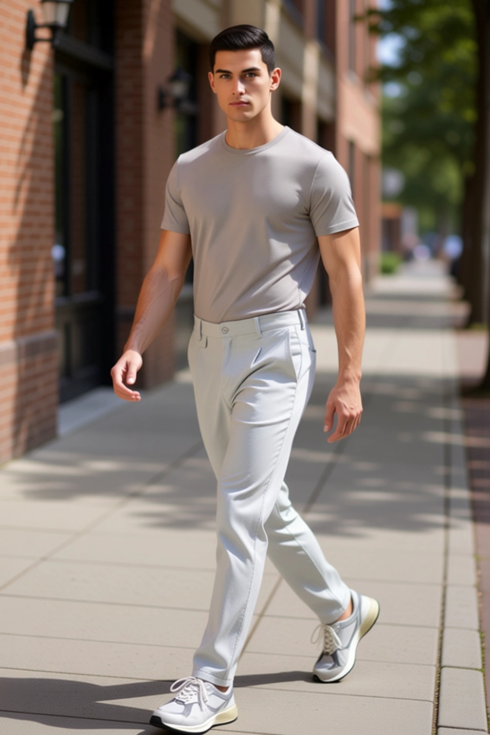 Erkek Regular Boy Bootcut Pantolon Polyester Rahat Günlük Stil Hafta Sonu Kaliteli Malzeme