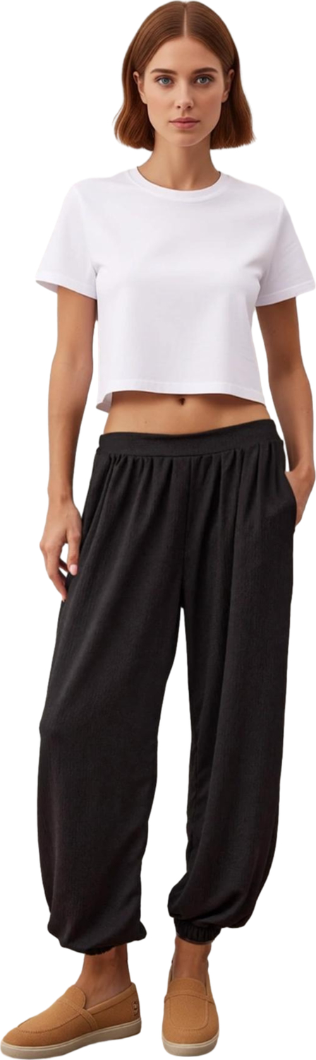 Kadın Bürümcük Jogger Pantolon Fonksiyonel Dayanıklı Kaliteli Konforlu Estetik Premium Şık