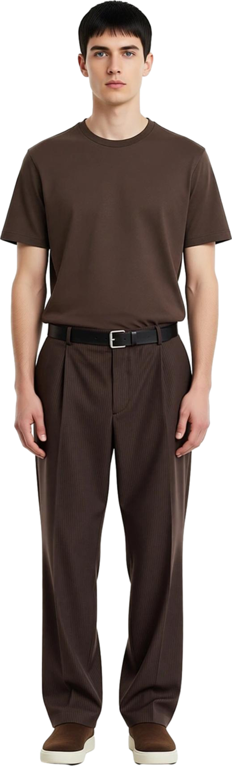 Erkek Slim Fit Çizgili Pantolon Günlük Şıklık Fonksiyonel Dayanıklı Kaliteli Konforlu Spor