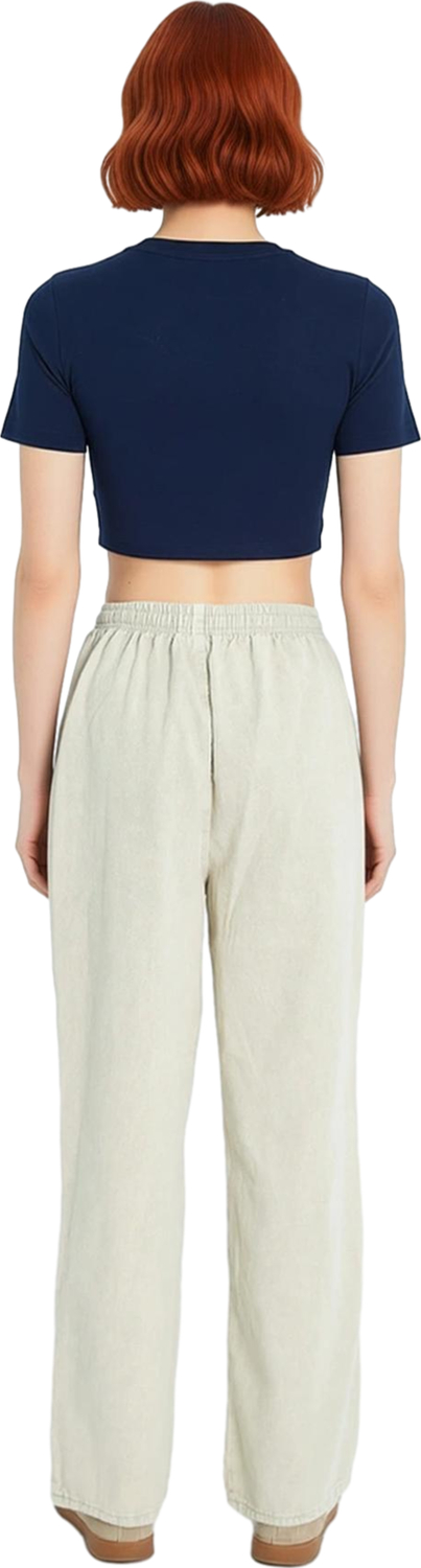 Kadın Wide Leg Gabardin Dokuma Pantolon Günlük Kullanım Fonksiyonel Dayanıklı Kaliteli Şık
