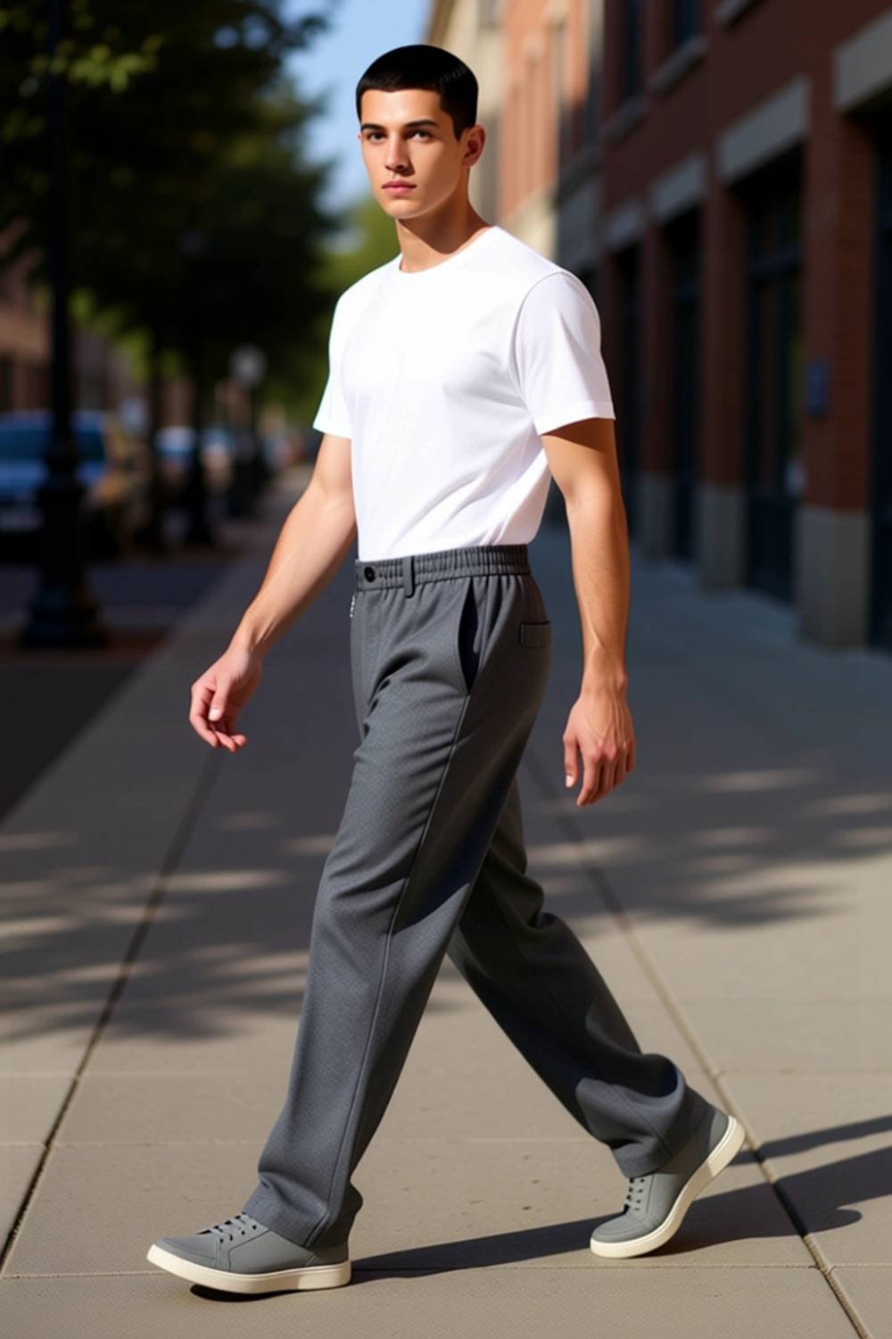 Erkek Casual Wide Leg Pantolon; Regular Boy Renk Nefes Alan Kumaş Yaz Aylarının Vazgeçilmezi