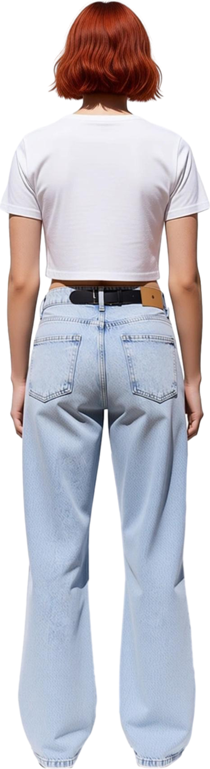 Kadın Açık Geniş Paça Denim Pantolon Normal Bel Fonksiyonel Dayanıklı Kaliteli Konforlu Şık