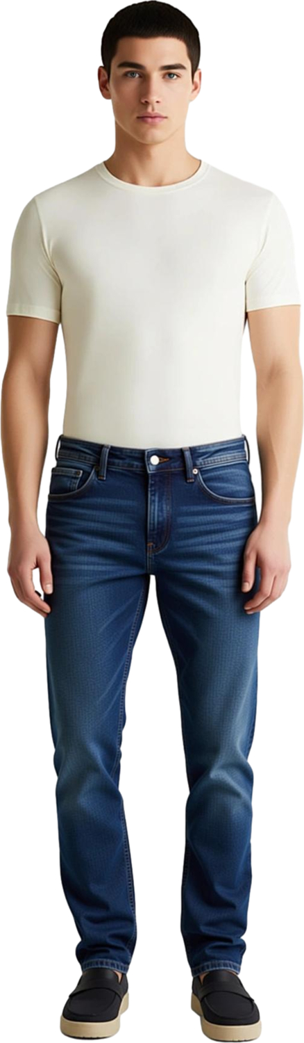 Erkek Slim Fit Esnek Kot Pantolon Fonksiyonel Dayanıklı Kaliteli Konforlu Estetik Premium Şık