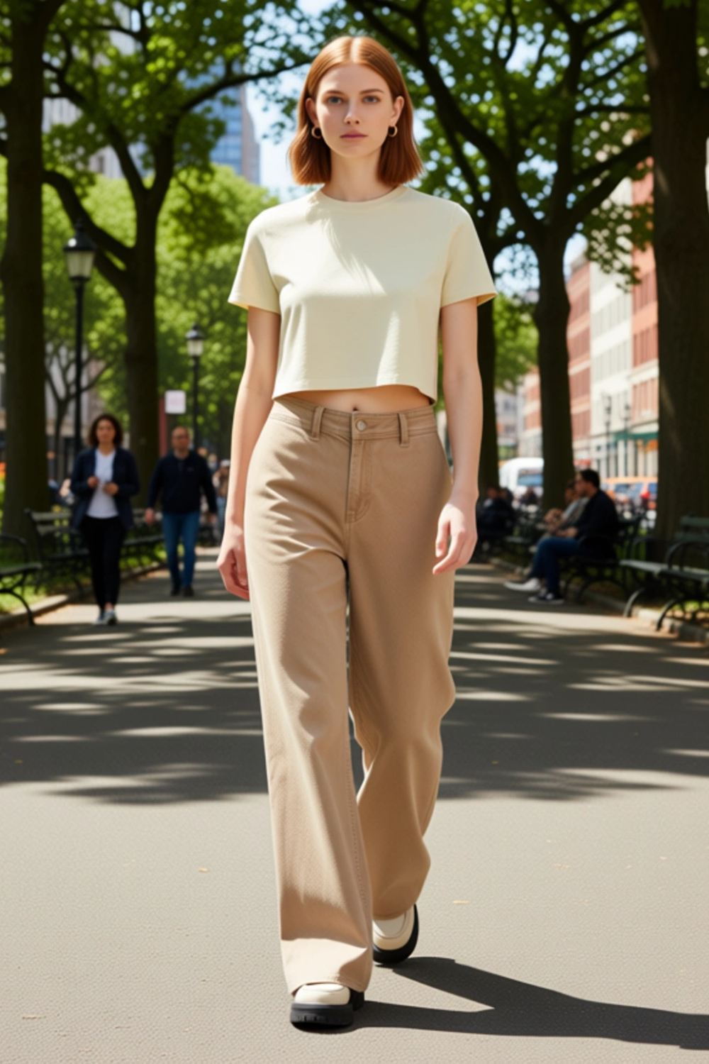 Kadın Normal Bel Geniş Paça Jean Pantolon Fonksiyonel Dayanıklı Kaliteli Konforlu Estetik Şık