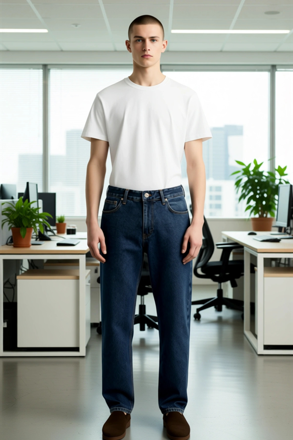 Kadın Relaxed Fit Kot Pantolon Cool ve Konfor Odaklı Tasarım Fonksiyonel Dayanıklı Estetik