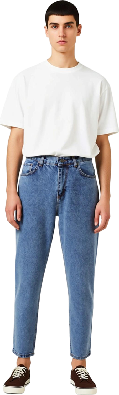 Kadın Denim Relaxed Fit Pantolon Fonksiyonel Dayanıklı Kaliteli Konforlu Estetik Premium Şık