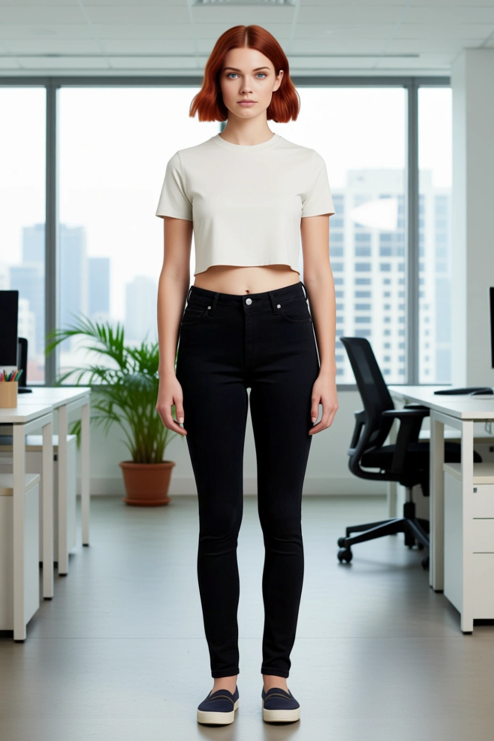Kadın Yüksek Bel Skinny Fit Denim Pantolon Fonksiyonel Dayanıklı Kaliteli Konforlu Estetik