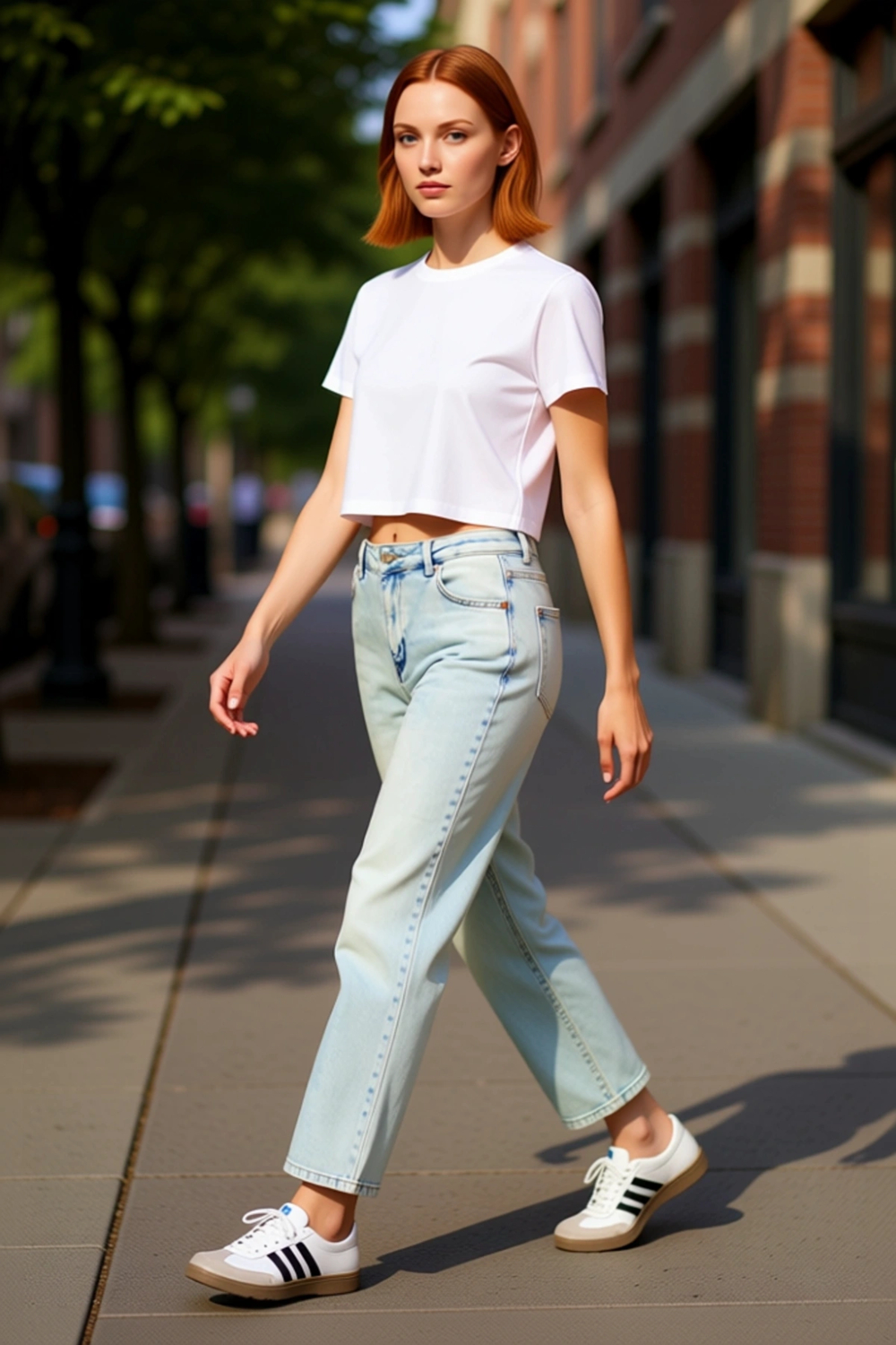 Kadın Açık Düz Kesim Denim Pantolon Fonksiyonel Dayanıklı Kaliteli Konforlu Estetik Modern