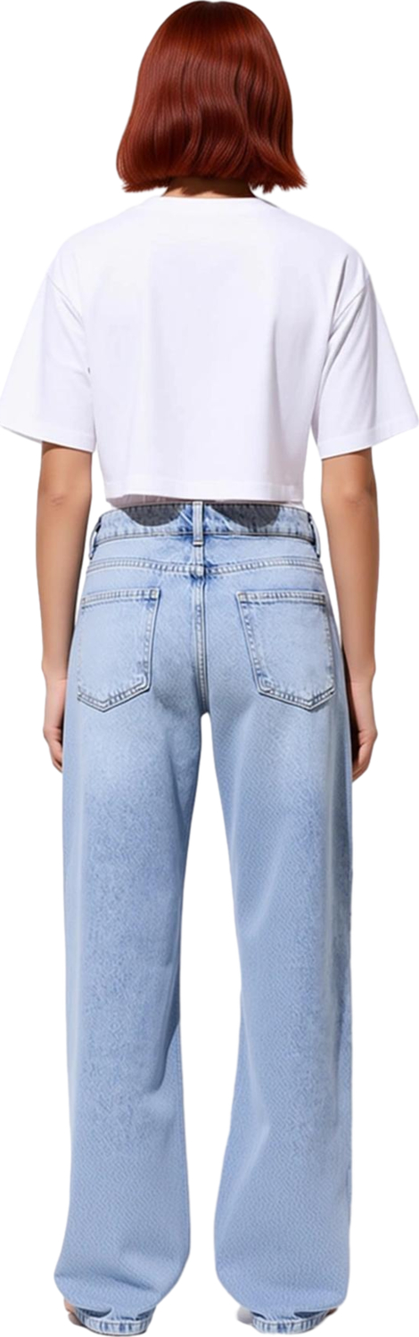 Kadın Düşük Bel Wide Leg Jean Pantolon Fonksiyonel Dayanıklı Kaliteli Konforlu Estetik Şık