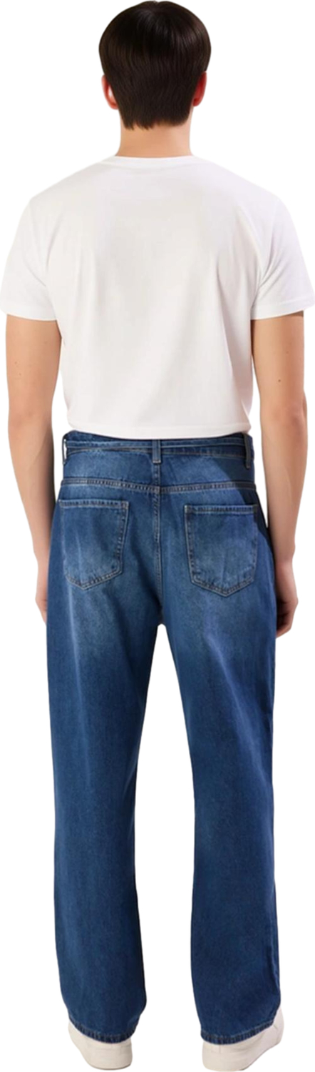 Kadın Bol Kesim Denim Pantolon Fonksiyonel Dayanıklı Kaliteli Konforlu Estetik Premium Şık