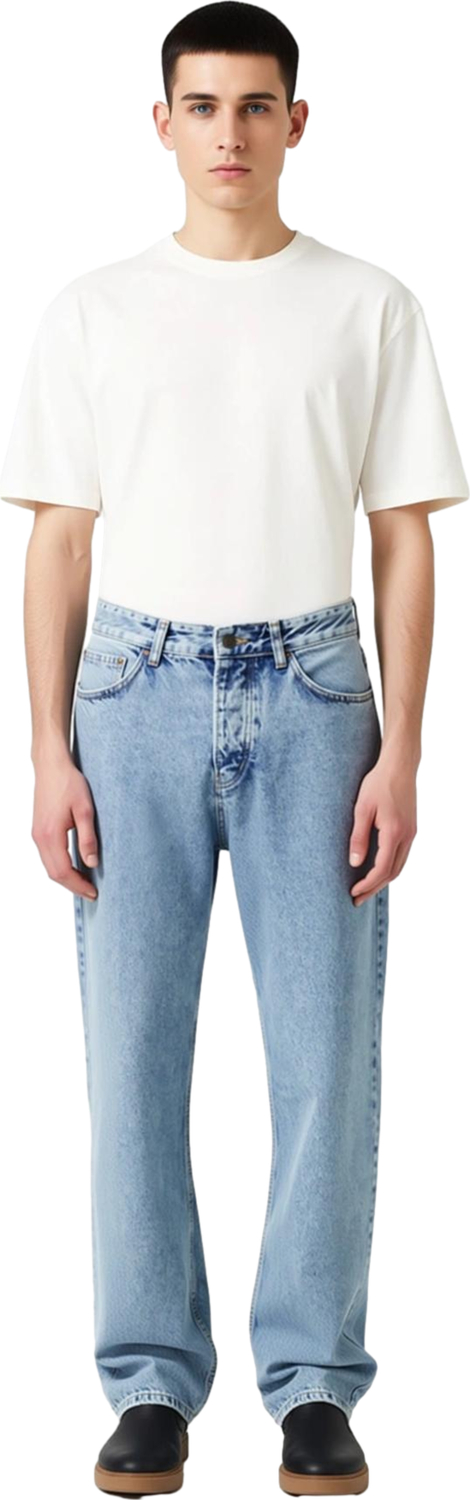 Erkek Geniş Paça Kot Pantolon Cool & Comfort Fonksiyonel Dayanıklı Kaliteli Konforlu Rahat