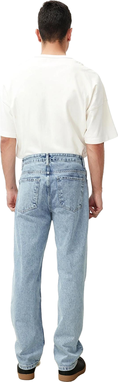 Erkek Geniş Paça Kot Pantolon Cool & Comfort Fonksiyonel Dayanıklı Kaliteli Konforlu Rahat
