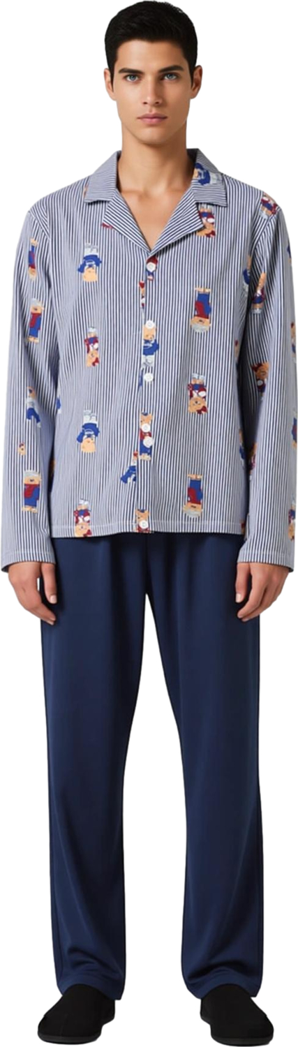 Kadın Ayıcık Desenli Pijama Takımı Fonksiyonel Dayanıklı Kaliteli Konforlu Estetik Premium