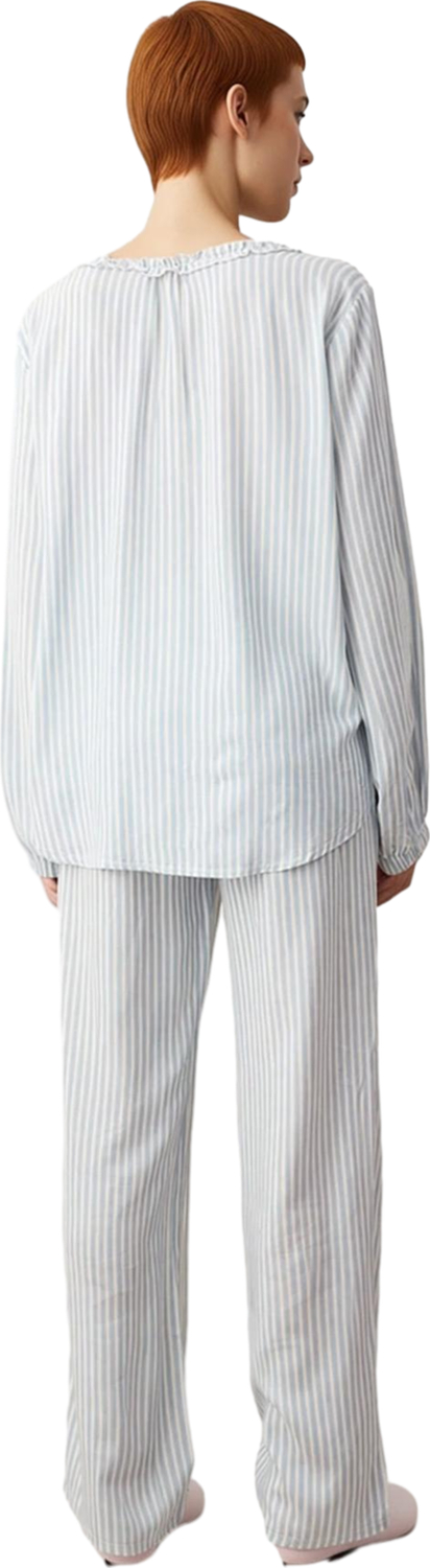 Kadın Çizgili Ev Giyim Pijama Seti Fonksiyonel Dayanıklı Kaliteli Konforlu Estetik Premium
